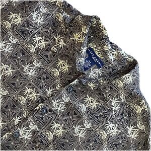 Ivy Crew Classics Men XLT Y2K Abstract Print Retro Revival Geometric‎ Art